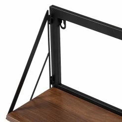 Budget π€© Honey Can Do Small Walnut Mid Century Modern Wall Mounted Shelf π 15 Budget π€© Honey Can Do Small Walnut Mid Century Modern Wall Mounted Shelf π -Honey Can Do Sales Store D654309S 6