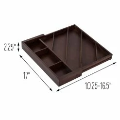 Best deal β 17'' Walnut Expandable Diagonal Bamboo Drawer Organizer with Adjustable Dividers by Honey Can Do π 22 Best deal β 17'' Walnut Expandable Diagonal Bamboo Drawer Organizer with Adjustable Dividers by Honey Can Do π -Honey Can Do Sales Store D665779S 10