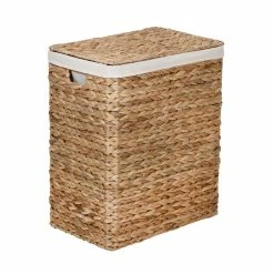 New 🔔 7-Piece Water Hyacinth Woven Bathroom Storage Basket Set by Honey Can Do ❤️ -Honey Can Do Sales Store D665790S 5