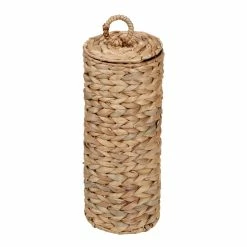 New 🔔 7-Piece Water Hyacinth Woven Bathroom Storage Basket Set by Honey Can Do ❤️ -Honey Can Do Sales Store D665790S 7