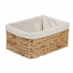 New 🔔 7-Piece Water Hyacinth Woven Bathroom Storage Basket Set by Honey Can Do ❤️ -Honey Can Do Sales Store D665790S 9